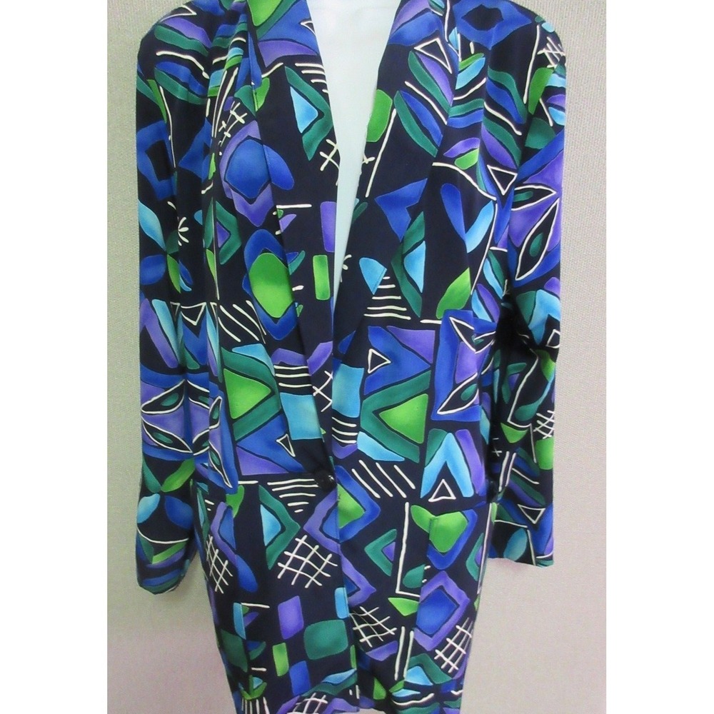 Vintage 80's Kensington Boyfriend Blazer Size Medium